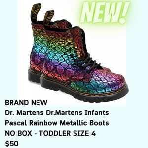 BRAND NEW TODDLER METALLIC 1460 Pascal boot (NO BOX)